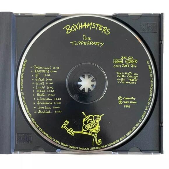 Boxhamsters 5 CD Lot: Totensen Tupperparty Demut Prinz Albert Klau Mich VG+ 90s - Picture 2 of 16
